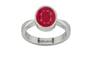 Sterling Silver Ruby Ring Limited Quality (R9)