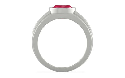 Sterling Silver Ruby Ring Prime Quality (R1)