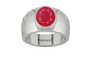 Sterling Silver Ruby Ring Prime Quality (R1)