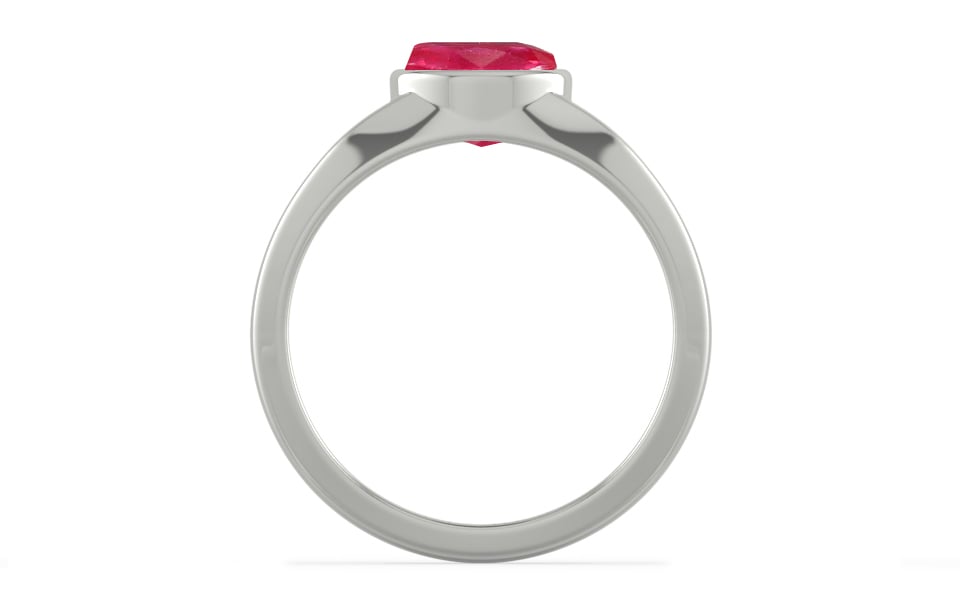 Sterling Silver Ruby Ring Prime Quality (R10)