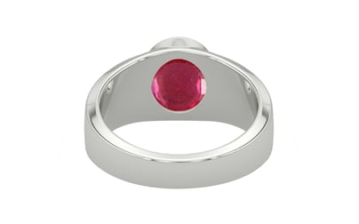Sterling Silver Ruby Ring Prime Quality (R10)