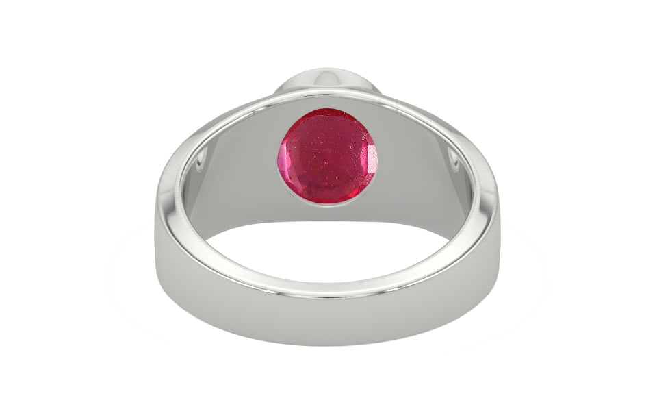 Sterling Silver Ruby Ring Prime Quality (R10)