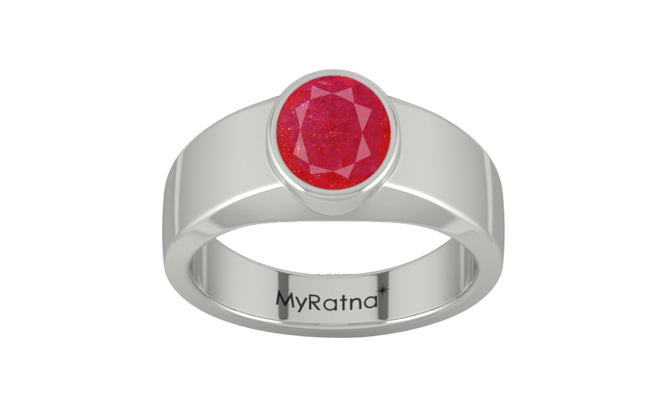 Sterling Silver Ruby Ring Prime Quality (R10)
