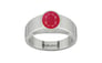 Sterling Silver Ruby Ring Prime Quality (R10)