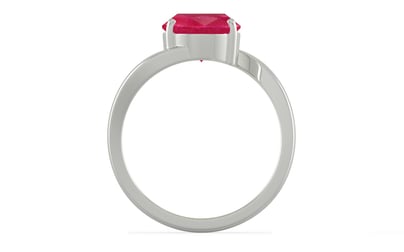 Sterling Silver Ruby Ring Prime Quality (R2)