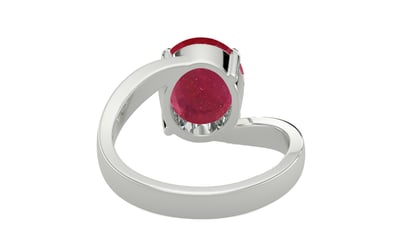 Sterling Silver Ruby Ring Prime Quality (R2)