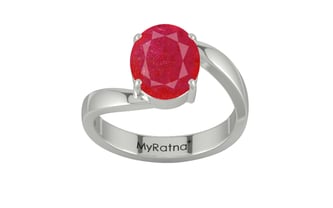 Sterling Silver Ruby Ring Prime Quality (R2)