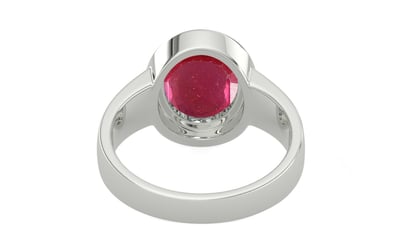 Sterling Silver Ruby Ring Prime Quality (R3)
