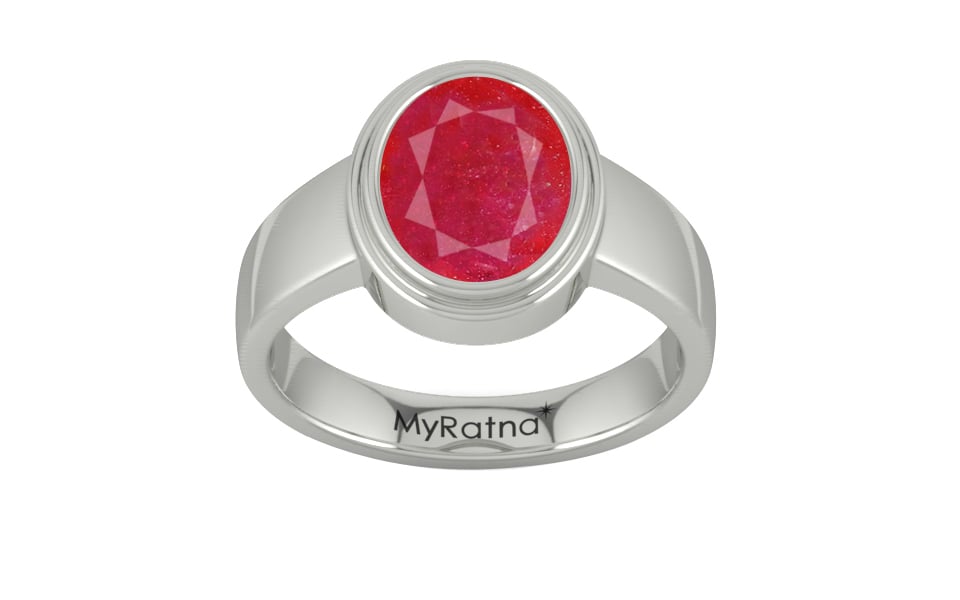 Sterling Silver Ruby Ring Prime Quality (R3)