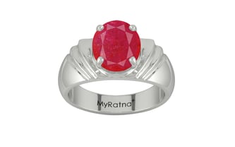 Sterling Silver Ruby Ring Prime Quality (R4)