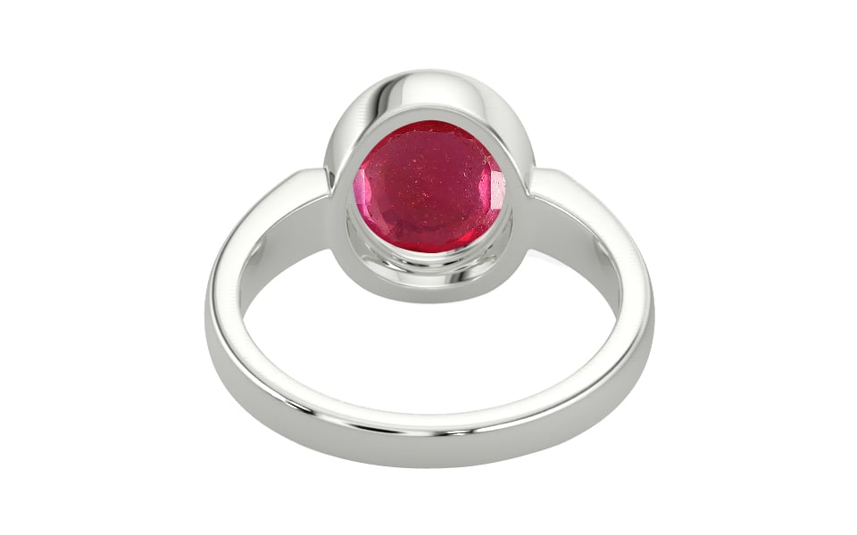 Sterling Silver Ruby Ring Prime Quality (R6)