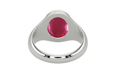Sterling Silver Ruby Ring Prime Quality (R7)