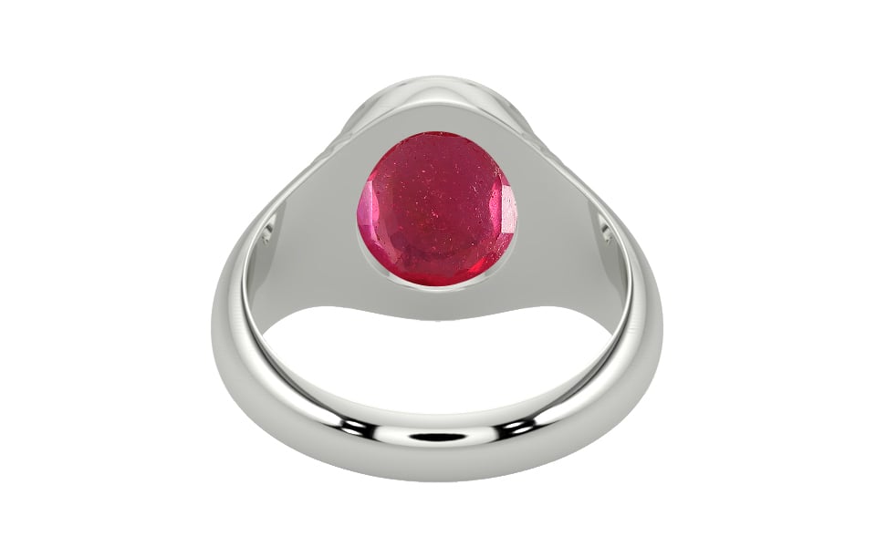 Sterling Silver Ruby Ring Prime Quality (R7)