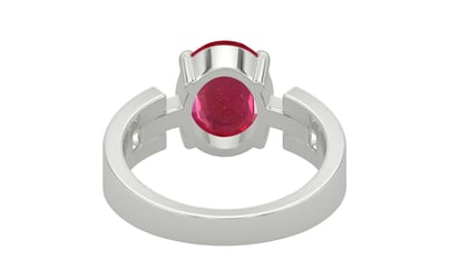 Sterling Silver Ruby Ring Prime Quality (R8)