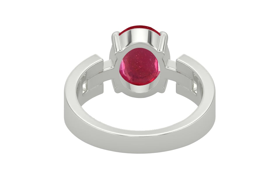 Sterling Silver Ruby Ring Prime Quality (R8)