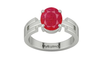 Sterling Silver Ruby Ring Prime Quality (R8)