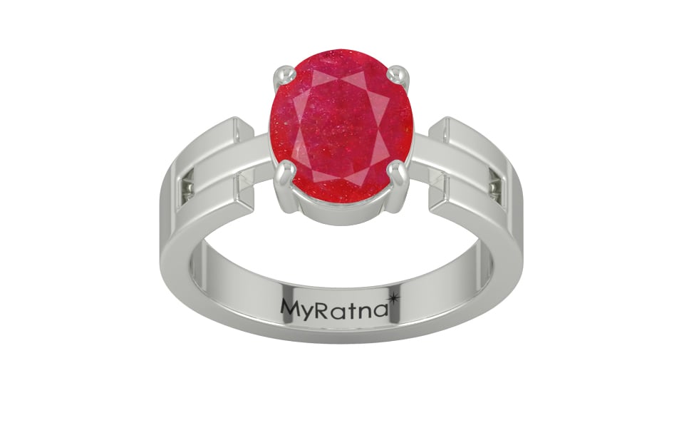 Sterling Silver Ruby Ring Prime Quality (R8)
