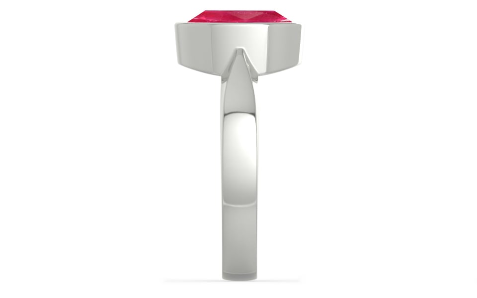 Sterling Silver Ruby Ring Prime Quality (R9)