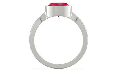 Sterling Silver Ruby Ring Prime Quality (R9)