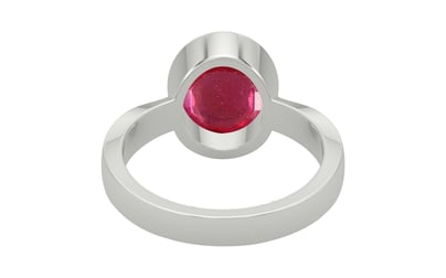 Sterling Silver Ruby Ring Prime Quality (R9)