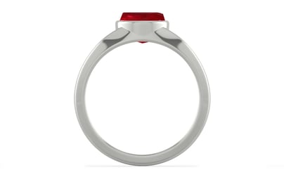 Sterling Silver Ruby Ring Rare Quality (R10)