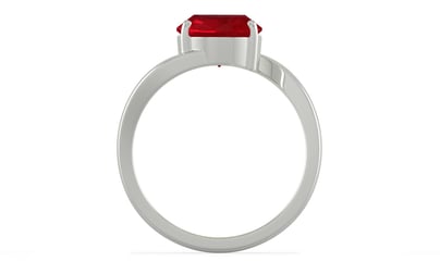 Sterling Silver Ruby Ring Rare Quality (R2)