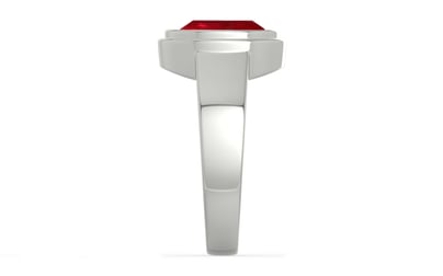 Sterling Silver Ruby Ring Rare Quality (R3)