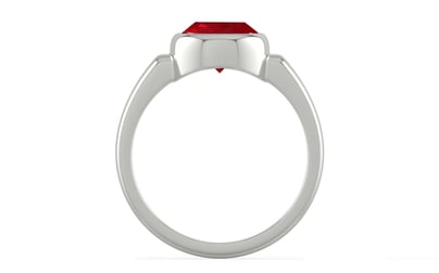 Sterling Silver Ruby Ring Rare Quality (R6)