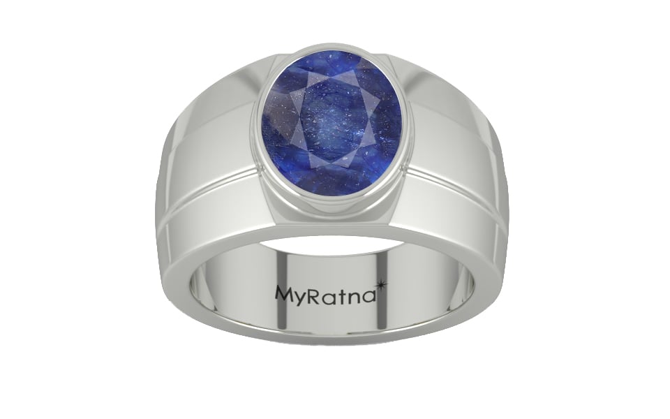 neelam stone ring
