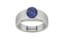 Sterling Silver Thailand Blue Sapphire Ring Fine Quality (R10)