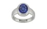 Sterling Silver Thailand Blue Sapphire Ring Fine Quality (R3)
