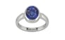 Sterling Silver Thailand Blue Sapphire Ring Fine Quality (R6)