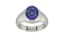 Sterling Silver Thailand Blue Sapphire Ring Fine Quality (R7)
