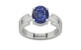 Sterling Silver Thailand Blue Sapphire Ring Fine Quality (R8)