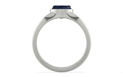 Sterling Silver Thailand Blue Sapphire Ring Limited Quality (R10)