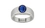 Sterling Silver Thailand Blue Sapphire Ring Limited Quality (R10)