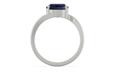 Sterling Silver Thailand Blue Sapphire Ring Limited Quality (R2)