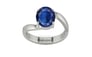 Sterling Silver Thailand Blue Sapphire Ring Limited Quality (R2)