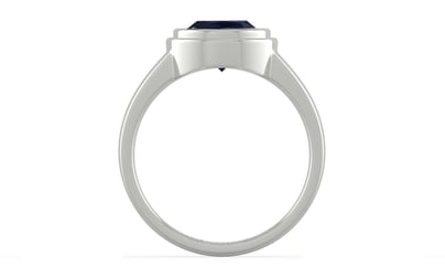 Sterling Silver Thailand Blue Sapphire Ring Limited Quality (R3)