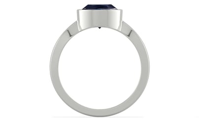 Sterling Silver Thailand Blue Sapphire Ring Limited Quality (R9)