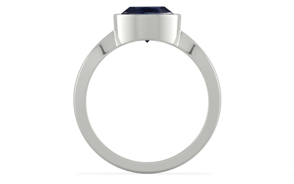 Sterling Silver Thailand Blue Sapphire Ring Limited Quality (R9)