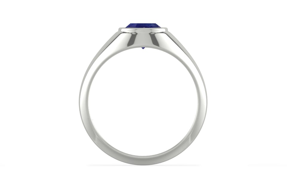 Sterling Silver Thailand Blue Sapphire Ring Prime Quality (R12)