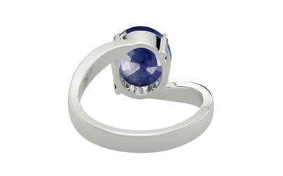 Sterling Silver Thailand Blue Sapphire Ring Prime Quality (R2)