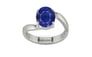Sterling Silver Thailand Blue Sapphire Ring Prime Quality (R2)