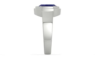 Sterling Silver Thailand Blue Sapphire Ring Prime Quality (R3)