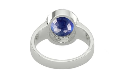Sterling Silver Thailand Blue Sapphire Ring Prime Quality (R3)