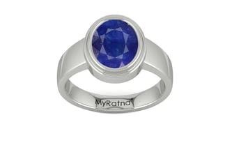 Sterling Silver Thailand Blue Sapphire Ring Prime Quality (R3)