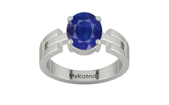 Sterling Silver Thailand Blue Sapphire Ring Prime Quality (R8)