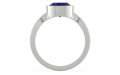 Sterling Silver Thailand Blue Sapphire Ring Prime Quality (R9)