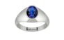 Sterling Silver Thailand Blue Sapphire Ring Rare Quality (R12)